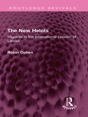 cover image of The New Helots